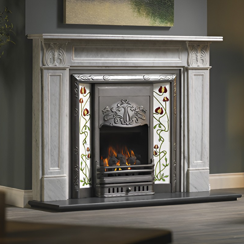 CastTec Tiled HE gas fire